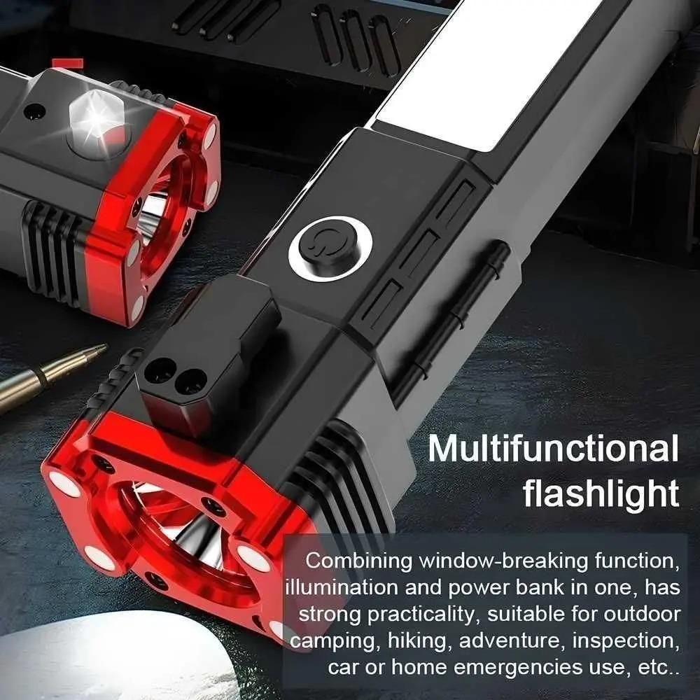Tactical Stun Flashlight – LED Self-Defense & Emergency Tool