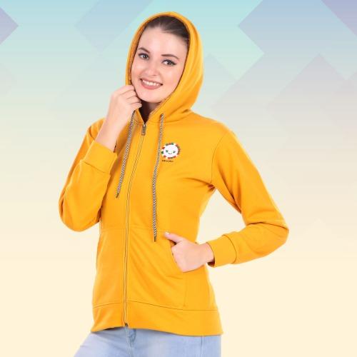 Women's Stylish Zipper Hoodie – Casual & Comfortable