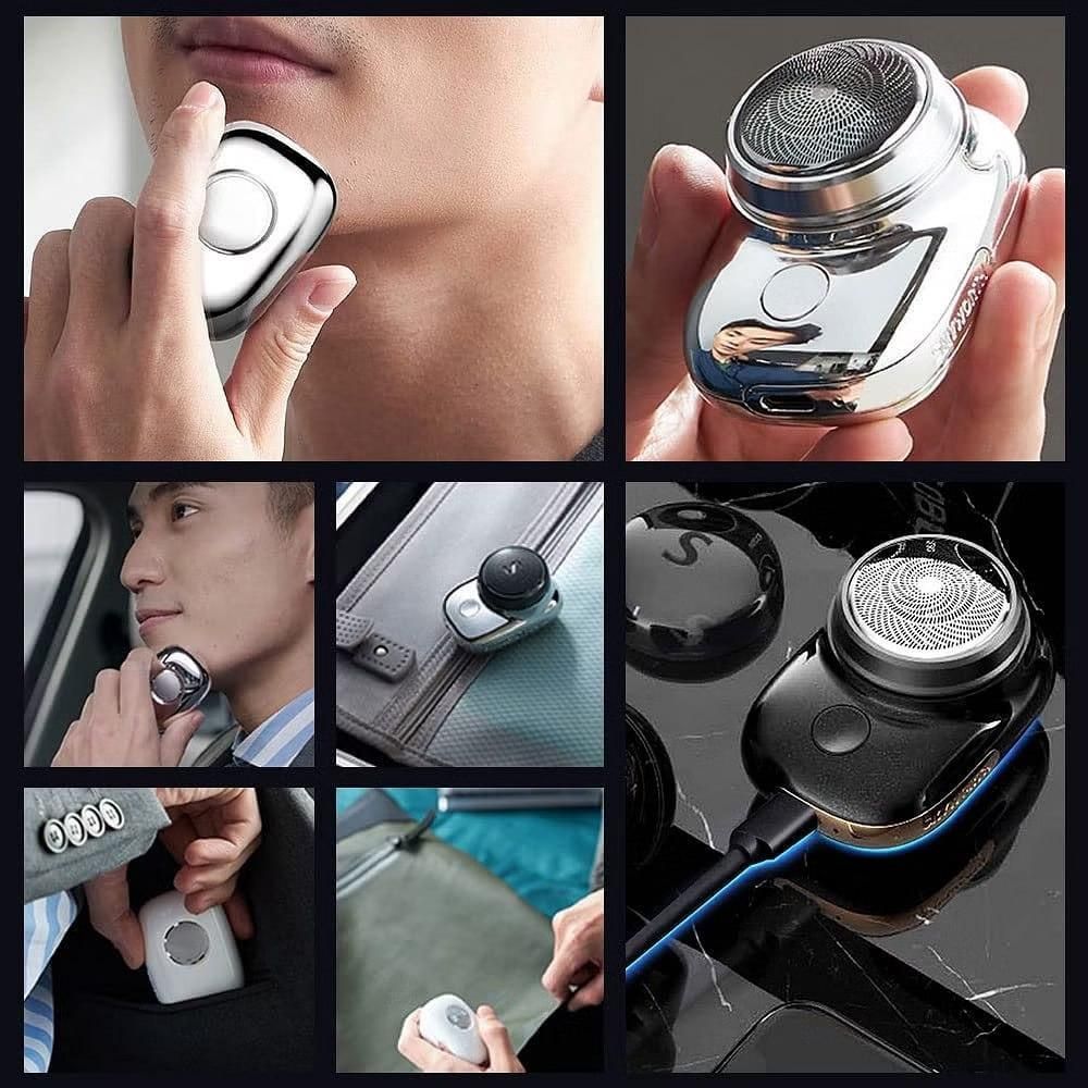 Mini Electric Shaver – Portable & Rechargeable