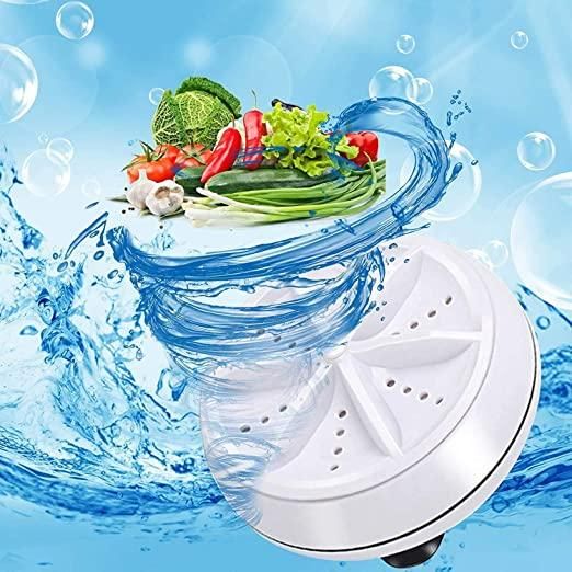 Portable Mini Ultrasonic Turbine Washing Machine
