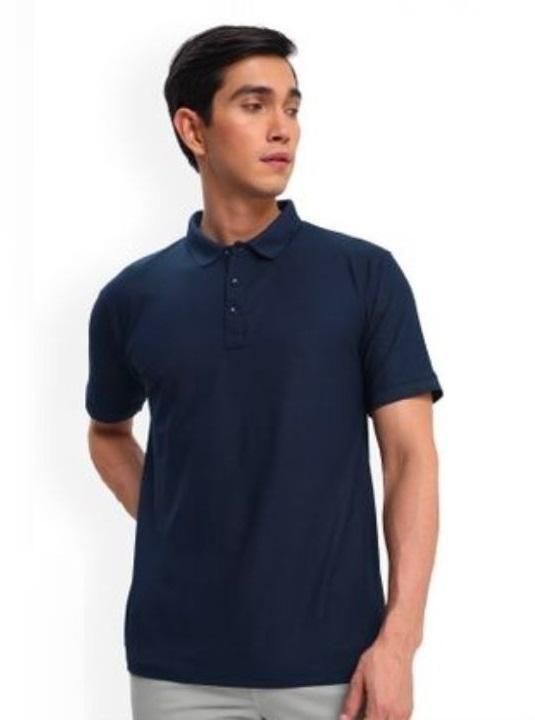 Poly Cotton Solid Half-Sleeve Men’s Polo T-Shirt – Pack of 3