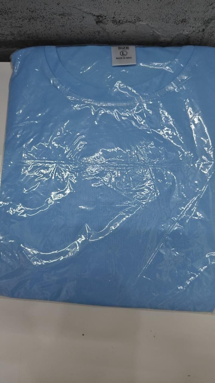 Men's Round Neck Polyester Casual T-Shirt – Pack of 4