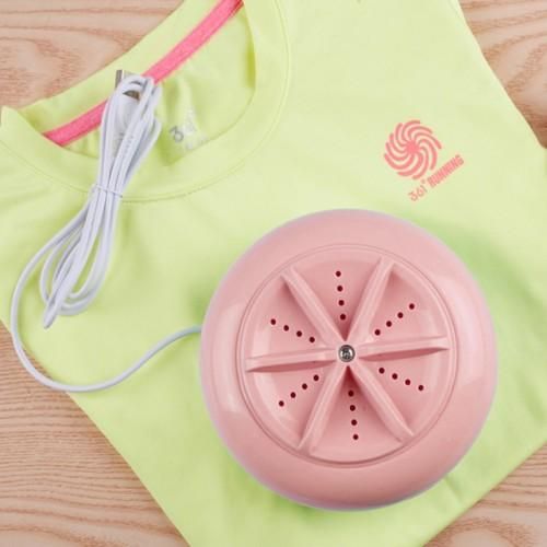 Portable Mini Ultrasonic Turbine Washing Machine